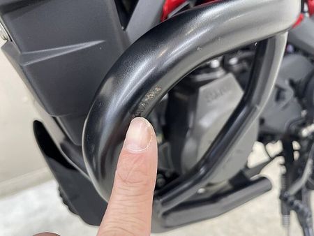 BMW G310GS G310GS ラリースタイル ミツバ製ドラレコ ワンダーリッヒ製スクリーン エンジンガード 37