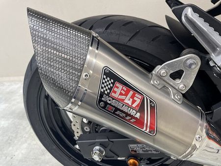 カワサキ ニンジャ 400 NINJA400 ヨシムラ製マフラー スモークスクリーン ハイシート USBポート フェン 25
