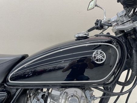 ヤマハ SR400 SR400 キャブモデル ハリケーン製ハンドル カスタムウィンカー装備 16