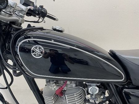 ヤマハ SR400 SR400 キャブモデル ハリケーン製ハンドル カスタムウィンカー装備 29
