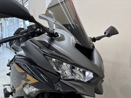 カワサキ ZX-25R NINJA ZX-25RSE ゼログラビティ製スクリーン 前後カメラ付きドラレコ LEDウ 13
