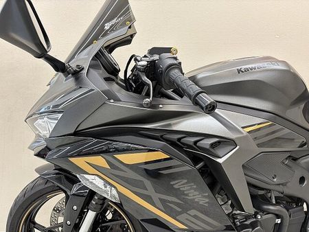 カワサキ ZX-25R NINJA ZX-25RSE ゼログラビティ製スクリーン 前後カメラ付きドラレコ LEDウ 34