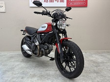 ドゥカティ Scrambler Urban Enduro スクランブラーアイコン メーターバイザー フェンダーレスキット装備 2
