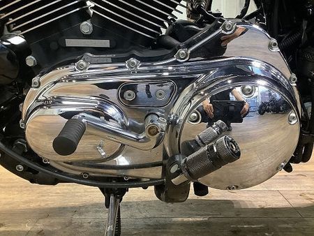 ハーレーダビッドソン XL1200L SPORTSTER LOW XL1200Lロー■ハンドルカスタム■エンジンガード装備 12