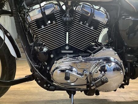 ハーレーダビッドソン XL1200L SPORTSTER LOW XL1200Lロー■ハンドルカスタム■エンジンガード装備 13