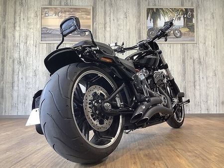 ハーレーダビッドソン FXBRS SOFTAIL BREAKOUT FXBRS1870ブレイクアウト■デタッチャブルバックレスト■サイドナンバー 4