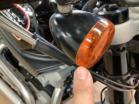 ハーレーダビッドソン XR1200 Sportster XR1200 オイルクーラー・カーボン製メータ―バイザー!! 22