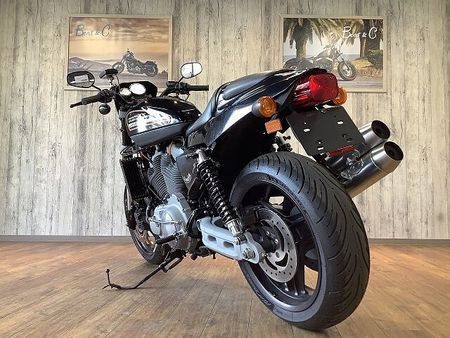 ハーレーダビッドソン XR1200 Sportster XR1200 オイルクーラー・カーボン製メータ―バイザー!! 7