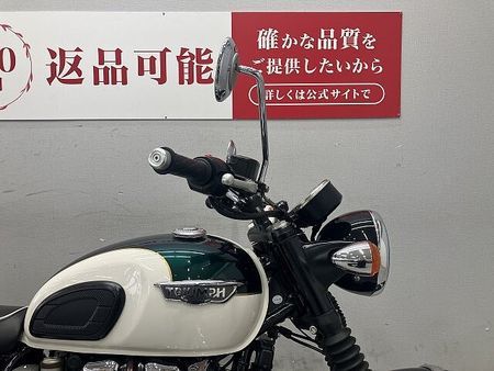 トライアンフ BONNEVILLE T120 Bonneville T120 2016年式モデル 純正サドルバッグ/グリップヒーター/エ 16