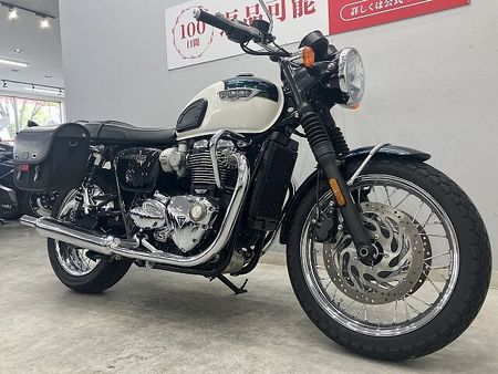 トライアンフ BONNEVILLE T120 Bonneville T120 2016年式モデル 純正サドルバッグ/グリップヒーター/エ 22