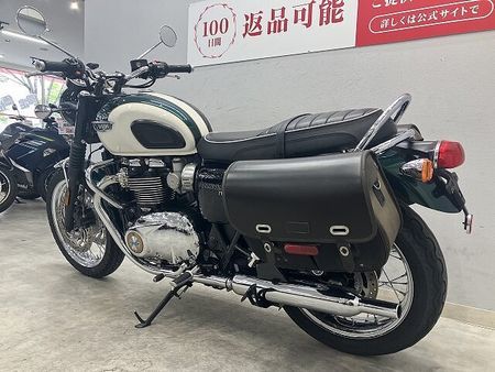 トライアンフ BONNEVILLE T120 Bonneville T120 2016年式モデル 純正サドルバッグ/グリップヒーター/エ 34