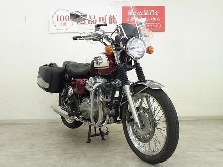 カワサキ W800 W800 2015年モデル/ワイバン製フルエキゾーストマフラー/スクリーン装備/サイドパニ 3