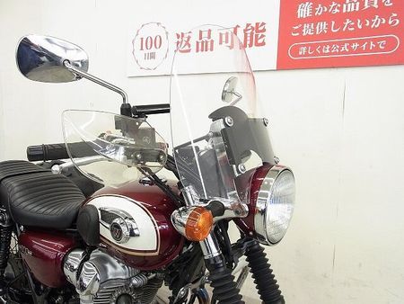 カワサキ W800 W800 2015年モデル/ワイバン製フルエキゾーストマフラー/スクリーン装備/サイドパニ 10