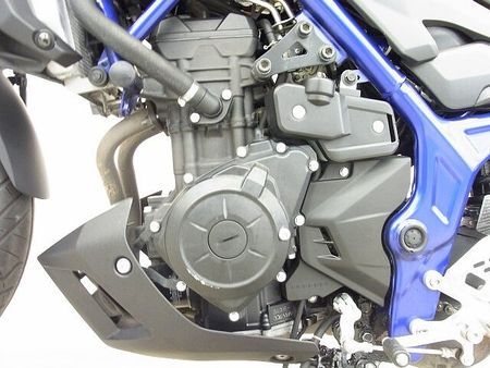 ヤマハ MT-25 MT-25 2016年モデル/プラナスサイレンサー/リヤキャリア/カーボン調チェーンカバー 32