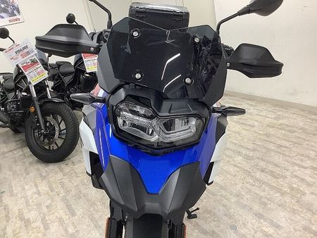 BMW F800GS(-2018) F800GS 純正オプショントップケース レーシング・ブルー・メタリック ETC標準装備! 12