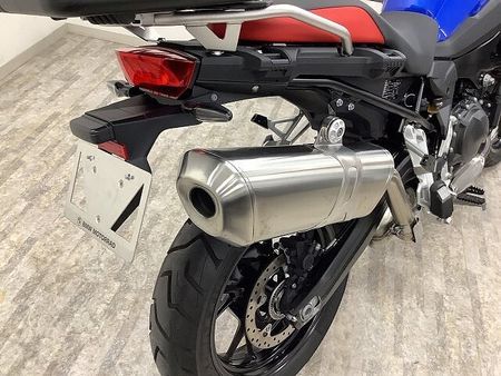 BMW F800GS(-2018) F800GS 純正オプショントップケース レーシング・ブルー・メタリック ETC標準装備! 29