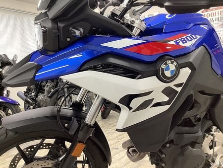BMW F800GS(-2018) F800GS 純正オプショントップケース レーシング・ブルー・メタリック ETC標準装備! 34