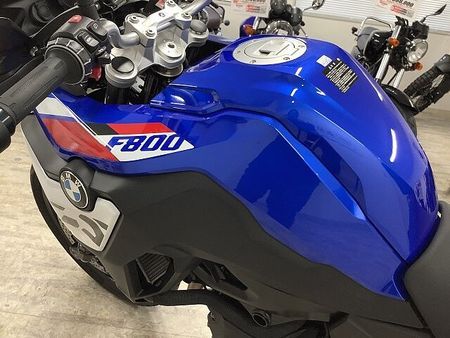 BMW F800GS(-2018) F800GS 純正オプショントップケース レーシング・ブルー・メタリック ETC標準装備! 35