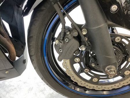 カワサキ ニンジャ 400 Ninja 400 エンジンスライダー・フロントタイヤ、チェーン交換サービス!! 12
