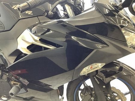 カワサキ ニンジャ 400 Ninja 400 エンジンスライダー・フロントタイヤ、チェーン交換サービス!! 13
