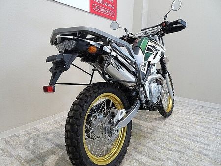 ヤマハ ツーリングセロー TOURING SEROW 2019年モデル/DELTA製マフラー装備/ナックルガード・ス 4