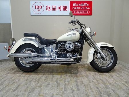 ヤマハ ドラッグスター400 Drag Star Classic 400 2002年モデル/左サイドバッグ/前後タイヤ交 2