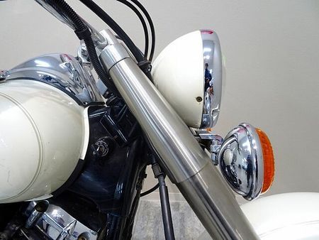 ヤマハ ドラッグスター400 Drag Star Classic 400 2002年モデル/左サイドバッグ/前後タイヤ交 17