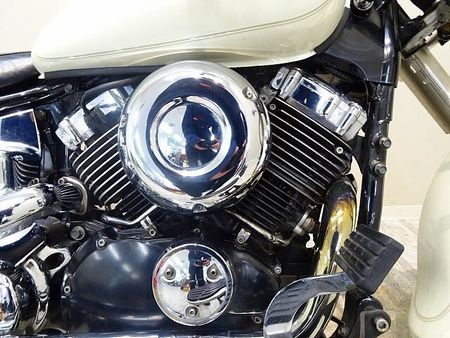 ヤマハ ドラッグスター400 Drag Star Classic 400 2002年モデル/左サイドバッグ/前後タイヤ交 20