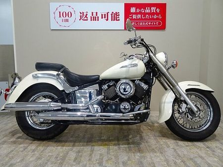 ヤマハ ドラッグスター400 Drag Star Classic 400 2002年モデル/左サイドバッグ/前後タイヤ交 4