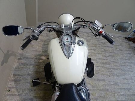 ヤマハ ドラッグスター400 Drag Star Classic 400 2002年モデル/左サイドバッグ/前後タイヤ交 8