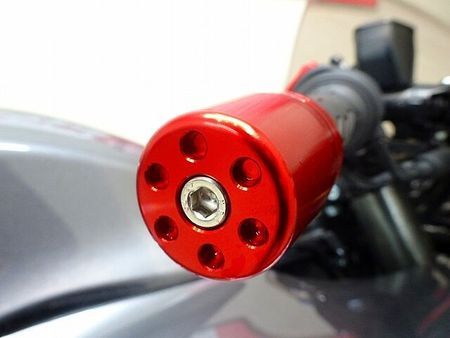 スズキ HAYABUSA ハヤブサ 2023年モデル/HURRICANEハンドルスペーサー/カーボンミラーカバー/U 19