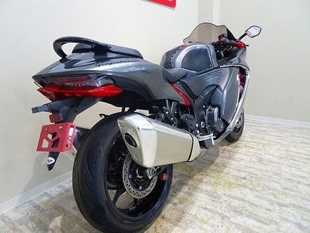 スズキ HAYABUSA ハヤブサ 2023年モデル/HURRICANEハンドルスペーサー/カーボンミラーカバー/U 6