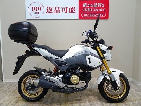 ホンダ グロム GROM 2018年モデル/GIVIボックス/ナポレオンミラー/バーエンド 3