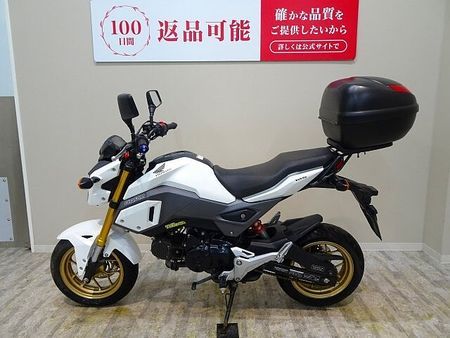 ホンダ グロム GROM 2018年モデル/GIVIボックス/ナポレオンミラー/バーエンド 6