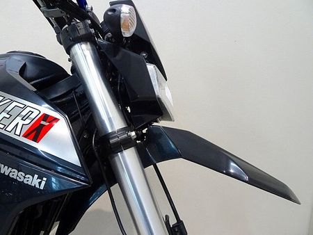 カワサキ DトラッカーX D-TRACKER X 2009年モデル/カスタムマフラー/ZETAハンドガード/デイトナ 18