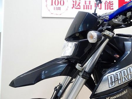 カワサキ DトラッカーX D-TRACKER X 2009年モデル/カスタムマフラー/ZETAハンドガード/デイトナ 35