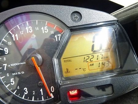 ホンダ CBR600RR CBR600RR コニカミノルタカラーオールペン/CRAZY IRONスタントケージ 11