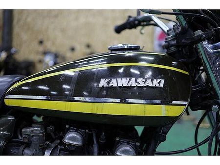 カワサキ Z2(750RS) 希少なZ2Aのオリジナル車両入庫致しました!イエロータイガーでは希少なオリジナルペイント! 9