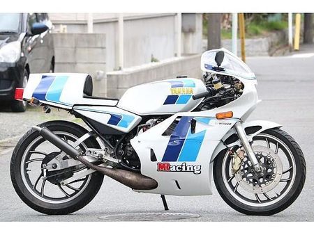 ヤマハ RZ350 RZ250のエンジンは350!フルカスタム!カフェレーサー仕様です。当時物パーツごっそり! 10