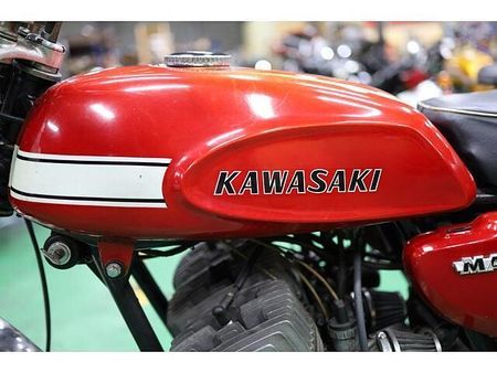 カワサキ 500SS マッハIII (H1) 純正当時物のオリジナルペイントのマッハ3入庫致しました!渋い1台です。初期型のH1です!! 40
