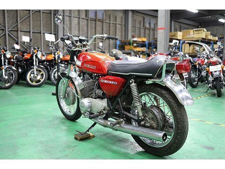 カワサキ 500SS マッハIII (H1) 純正当時物のオリジナルペイントのマッハ3入庫致しました!渋い1台です。初期型のH1です!! 6