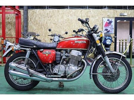 ホンダ CB750フォア(CB750K) タイムスリップ号!フルオリジナルの国内物K4入庫致しました!オリジナルペイントの希少車です 1