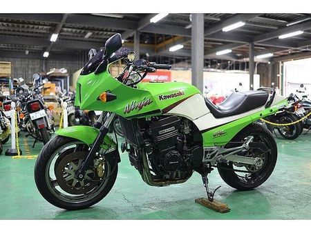 カワサキ GPZ900R 大人気のニンジャ入庫致しました!人気カラーのライムグリーン!コーションラベル付きの希少車両 4