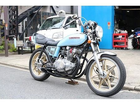 スズキ GS400E レストア済のGS400入庫致しました!マッドスターのセブンスターキャストにAGサイクロン! 22