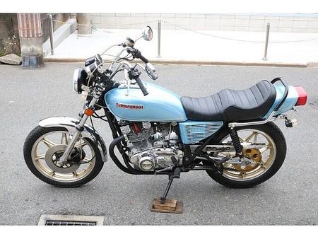 スズキ GS400E レストア済のGS400入庫致しました!マッドスターのセブンスターキャストにAGサイクロン! 24
