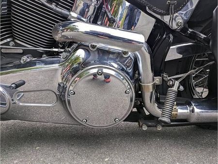 ハーレーダビッドソン FLSTN SOFTAIL DELUXE クラシックタイプのハーレー入荷しました。一番ハーレーらしいスタイルのFLSTNです。 18
