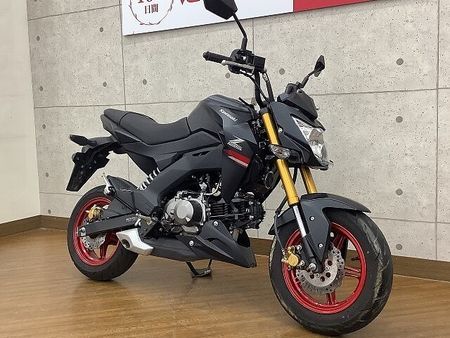 カワサキ Z125 プロ Z125 PRO 2021年モデル ハンドルアップスペーサー装備!! 5