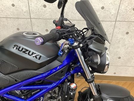 スズキ SV650 SV650 2021年モデル WR’S製スリップオンマフラー リアボックス装備 20