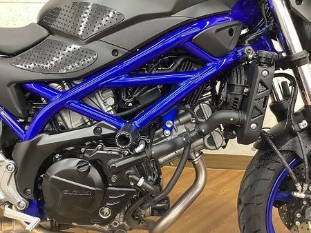 スズキ SV650 SV650 2021年モデル WR’S製スリップオンマフラー リアボックス装備 22