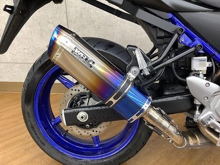 スズキ SV650 SV650 2021年モデル WR’S製スリップオンマフラー リアボックス装備 24